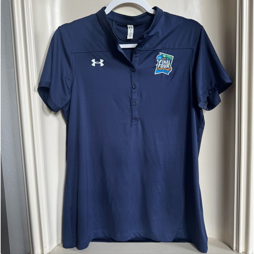 Collector Item Under Armour Women Medium Final Four 2019 Minneapolis Polo Shirt